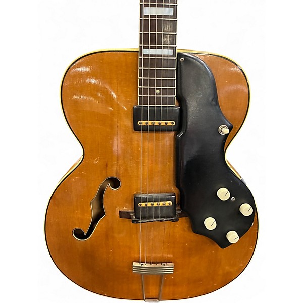 Vintage 1951 National Club Combo Natural Hollow Body Electric Guitar