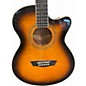 Used Washburn EA15ATB-A 2 Color Sunburst Acoustic Guitar