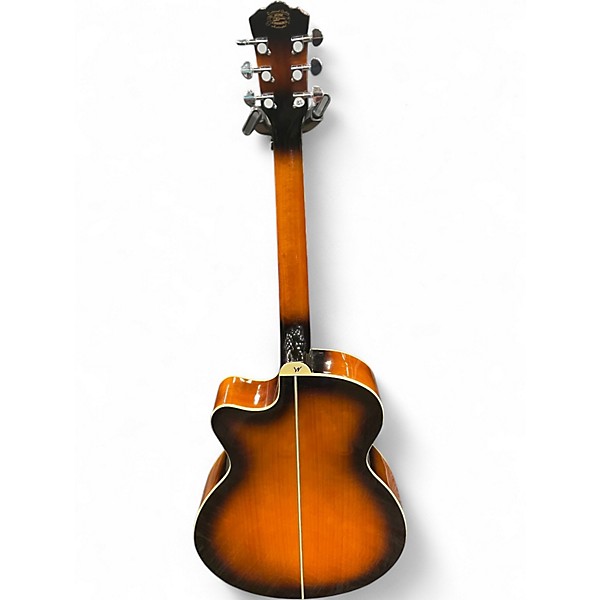 Used Washburn EA15ATB-A 2 Color Sunburst Acoustic Guitar