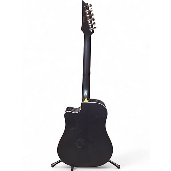 Used Ibanez ALT30 Altstar Ice Blue Metallic Acoustic Electric Guitar