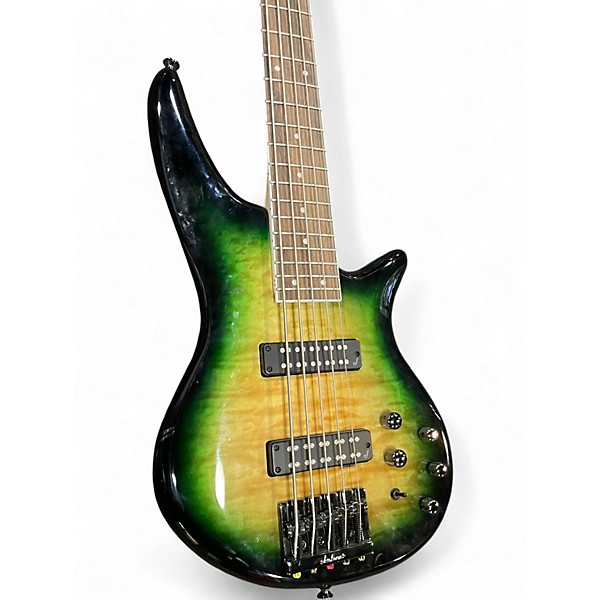 Used Jackson JS Series Spectra Bass JS3QV ALIEN BURST Electric Bass Guitar