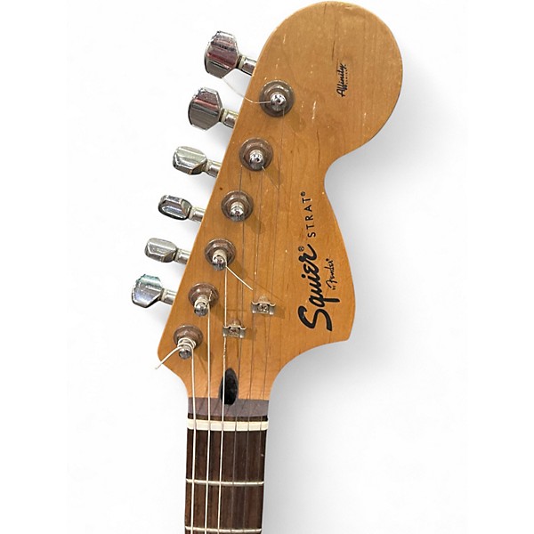 Used Squier Affinity Stratocaster HSS Red Solid Body Electric Guitar