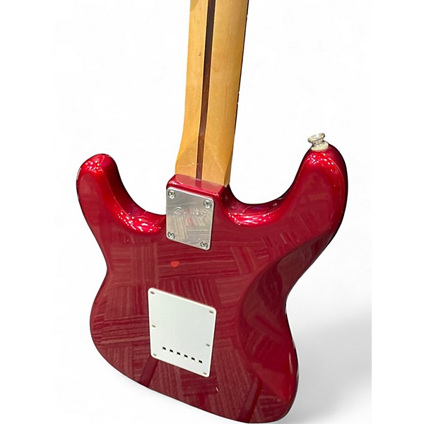 Used Squier Affinity Stratocaster HSS Red Solid Body Electric Guitar