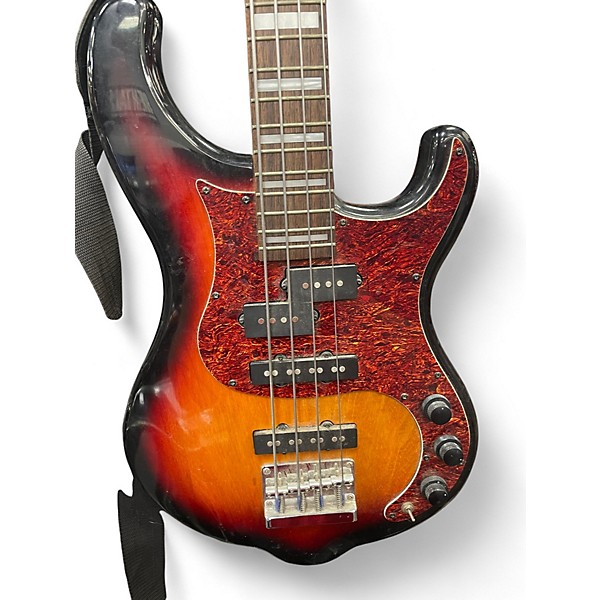 Used Cort Billy Cox Sunburst Electric Bass Guitar