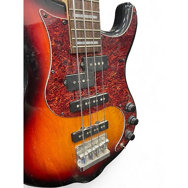 Used Cort Billy Cox Sunburst Electric Bass Guitar
