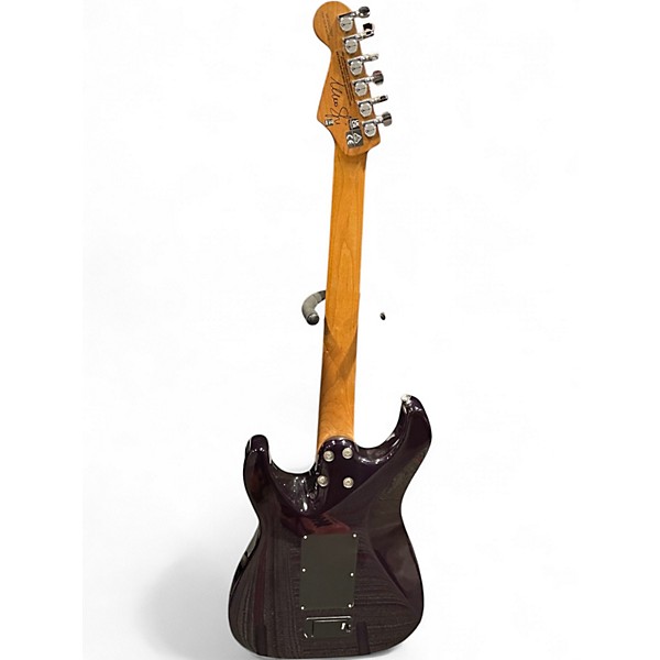 Used Charvel Marco Sfogli Signature Pro-Mod So-Cal Style 1 HSS Transparent Purple Burst Solid Body Electric Guitar