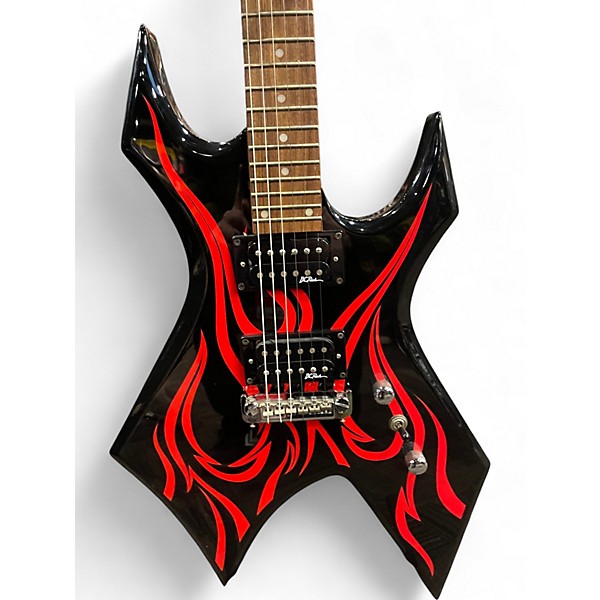 Used B.C. Rich KKW Kerry King Warlock Black Solid Body Electric Guitar