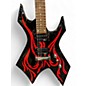Used B.C. Rich KKW Kerry King Warlock Black Solid Body Electric Guitar