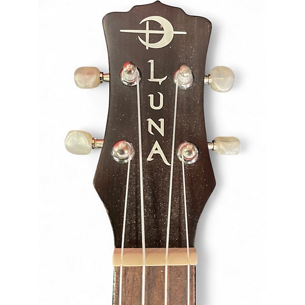 Used Luna Ike tc mah Brown Ukulele
