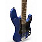 Used Squier Precision Bass BLUE Electric Bass Guitar