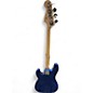 Used Squier Precision Bass BLUE Electric Bass Guitar