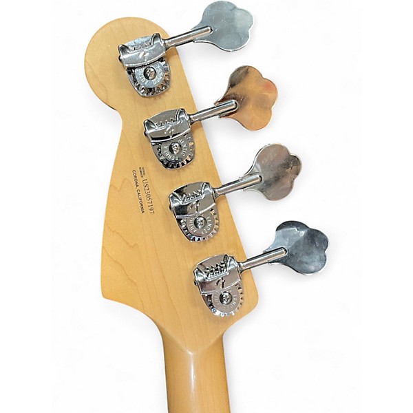Used Fender American Performer Mustang Bass 3 Color Sunburst Electric Bass Guitar