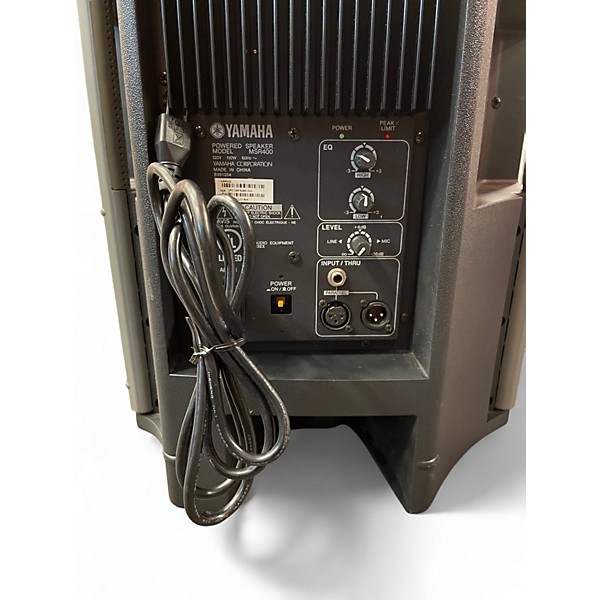 Used Yamaha MSR400 Powered Speaker