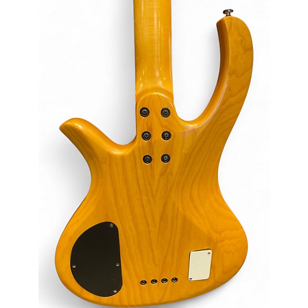 Used Schecter Guitar Research Riot 4 Session Natural Electric Bass Guitar