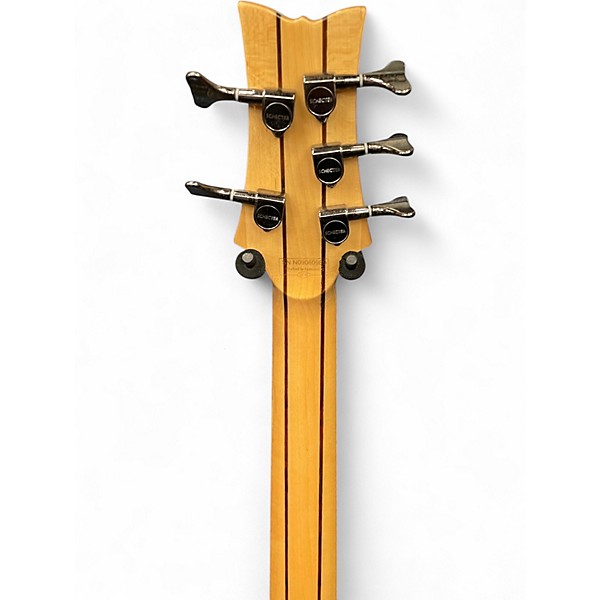 Used Schecter Guitar Research OMEN ELITE 5 Trans Red Electric Bass Guitar