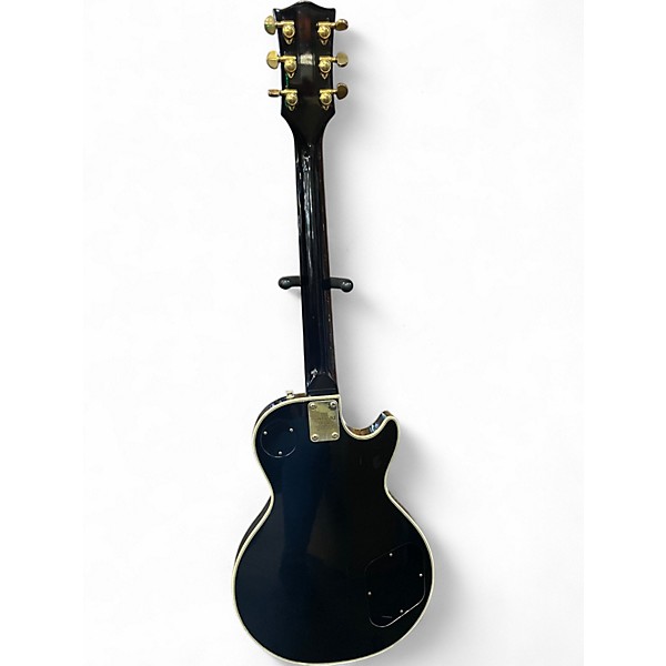 Used Bradley Fujigen Gakki LP CUSTOM Black Solid Body Electric Guitar