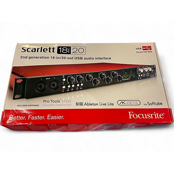 Used Focusrite Scarlett 18i20 Gen 2 Audio Interface