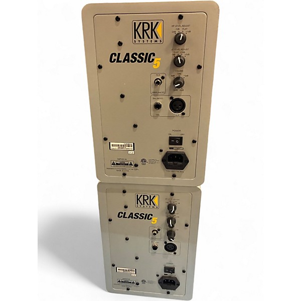 Used KRK CLASSIC 5 pair Powered Monitor
