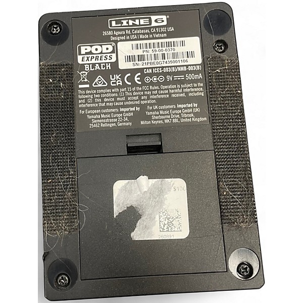 Used Line 6 POD Express Black Effect Processor