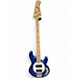 Used Sterling by Music Man Ray4 Cobra Blue Electric Bass Guitar thumbnail
