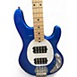 Used Sterling by Music Man Ray4 Cobra Blue Electric Bass Guitar