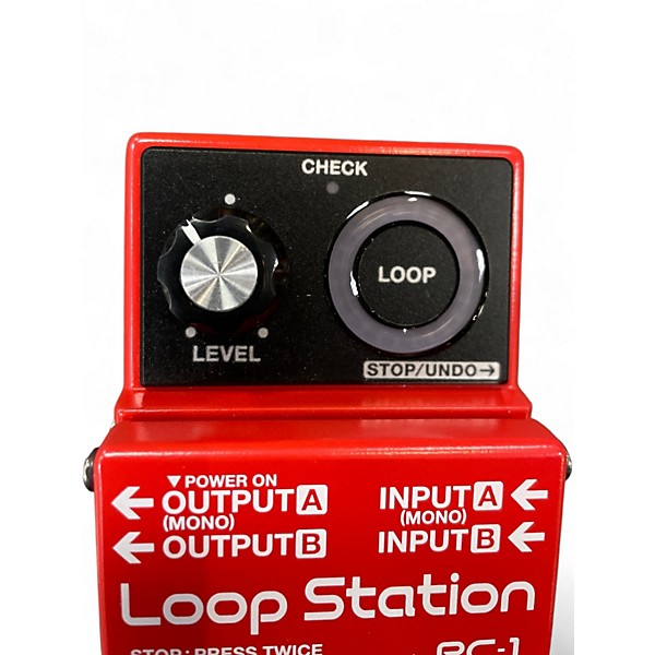 Used BOSS RC1 Loop Station Pedal