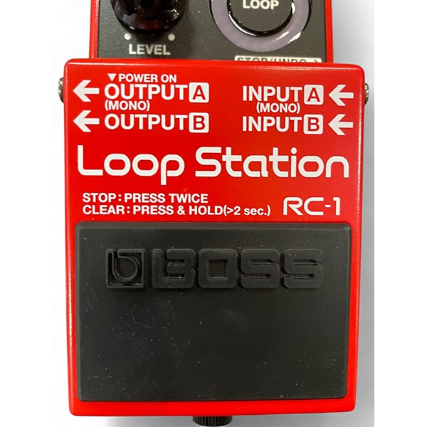 Used BOSS RC1 Loop Station Pedal