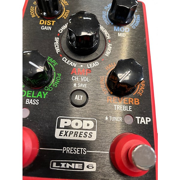 Used Line 6 Pocket Pod Express Amp Modeler Effect Processor