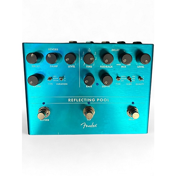 Used Fender Reflecting Pool Delay Effect Pedal