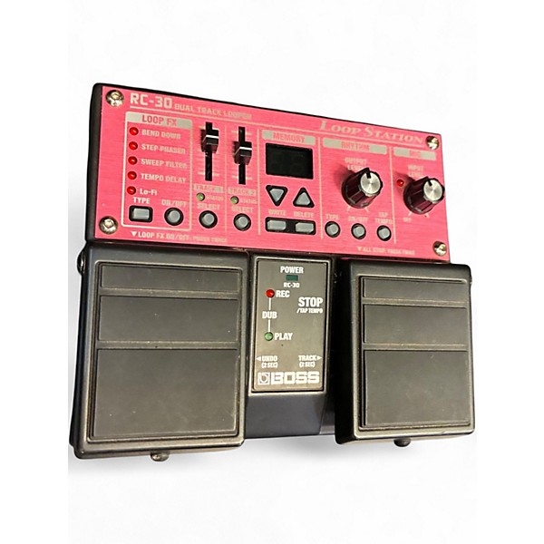 Used BOSS RC-30 Dual Track Looper Pedal