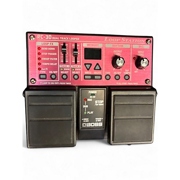 Used BOSS RC-30 Dual Track Looper Pedal