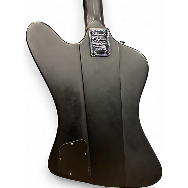 Used Epiphone Gothic Thunderbird IV Satin Black Electric Bass Guitar