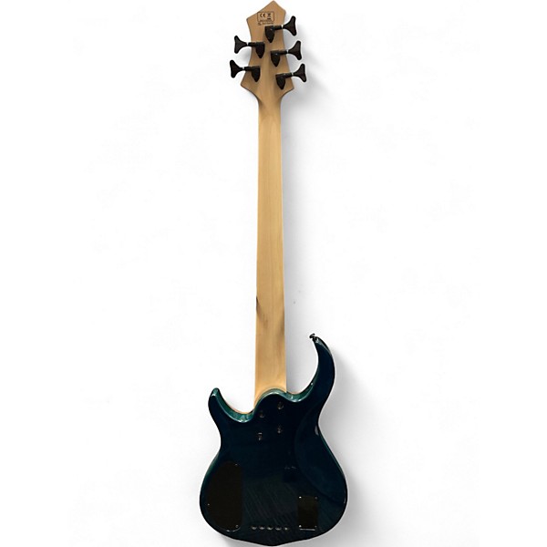 Used Sire Marcus Miller M2 5 String Trans Blue Electric Bass Guitar