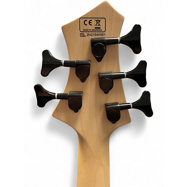 Used Sire Marcus Miller M2 5 String Trans Blue Electric Bass Guitar