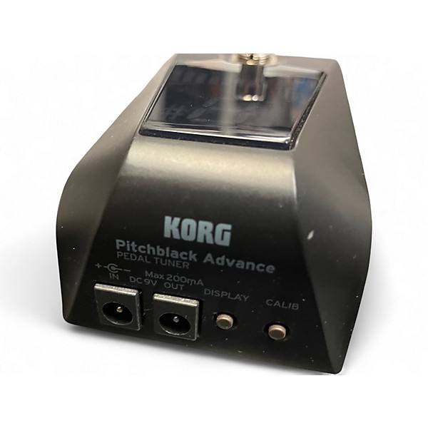 Used KORG PB01 Pitchblack Chromatic Tuner Pedal