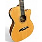 Used Alvarez AFH600CE Natural Acoustic Electric Guitar