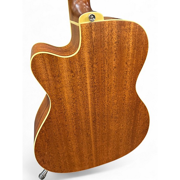 Used Alvarez AFH600CE Natural Acoustic Electric Guitar