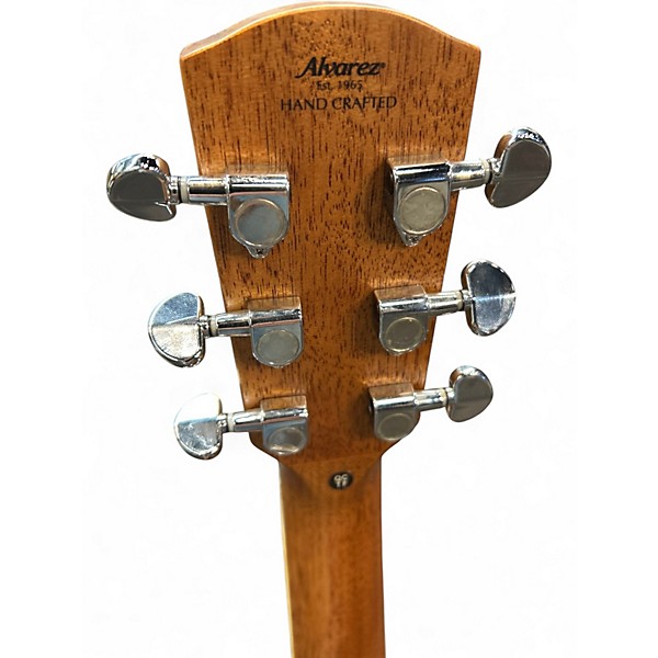 Used Alvarez AFH600CE Natural Acoustic Electric Guitar