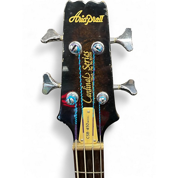 Vintage 1981 Aria CSB-450 Tobacco Burst Electric Bass Guitar
