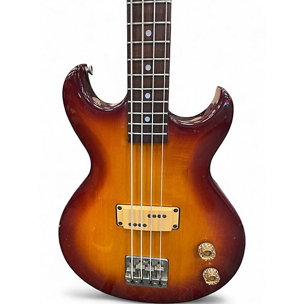Vintage 1981 Aria CSB-450 cherry burst Electric Bass Guitar