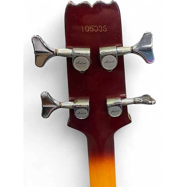 Vintage 1981 Aria CSB-450 cherry burst Electric Bass Guitar