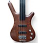 Used Warwick Corvette Standard Walnut Electric Bass Guitar thumbnail