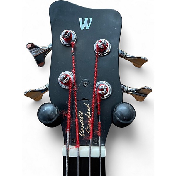 Used Warwick Corvette Standard Walnut Electric Bass Guitar