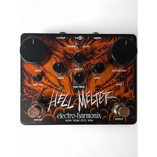 Used Electro-Harmonix HELL MELTER Effect Pedal