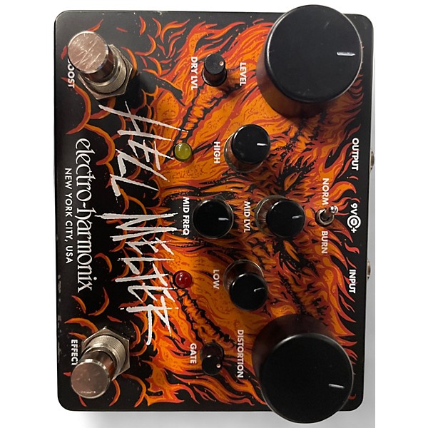 Used Electro-Harmonix HELL MELTER Effect Pedal