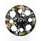 Used MEINL 14in dark trash crash Cymbal