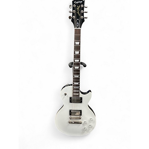 Used Epiphone LES PAUL MUSE Pearl White Solid Body Electric Guitar
