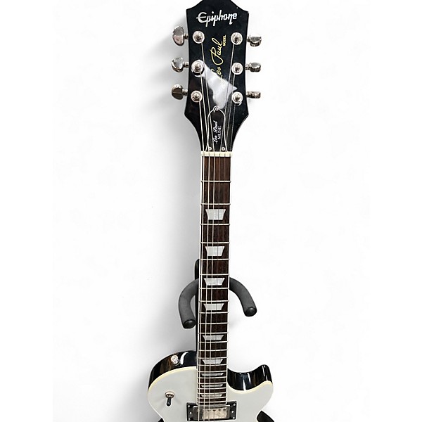 Used Epiphone LES PAUL MUSE Pearl White Solid Body Electric Guitar
