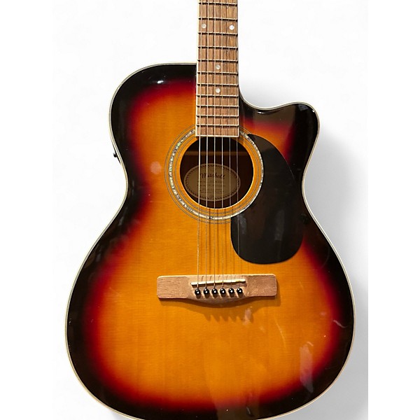 Used Mitchell 0120ESB 2 Color Sunburst Acoustic Electric Guitar
