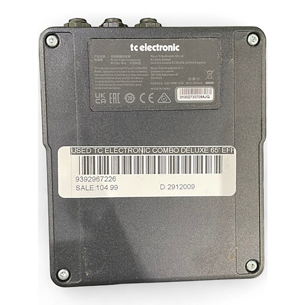 Used TC Electronic combo deluxe 65' Effect Pedal